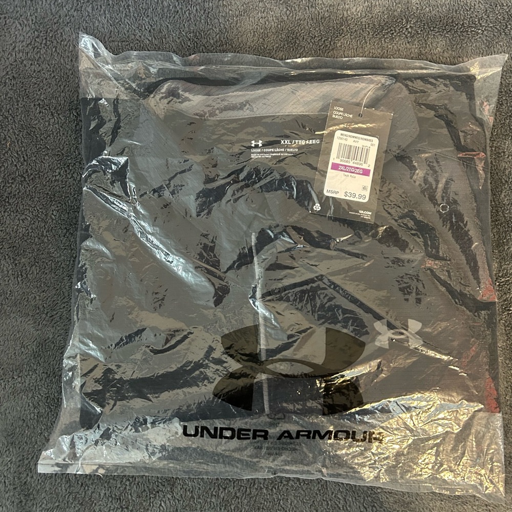 NTW - Under Armour tech polo black